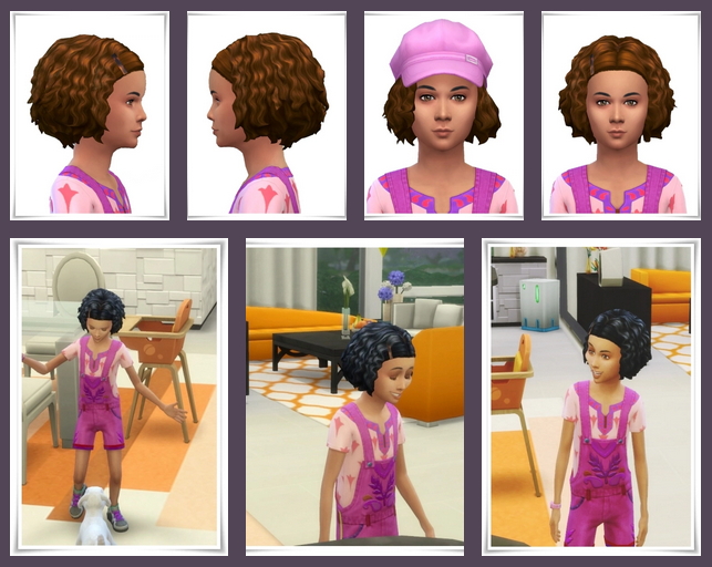 Sims 4 Little Marina Curls at Birksches Sims Blog