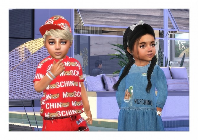 Sims 4 Designer Set for Toddler Girls and Boys at Sims4 Boutique