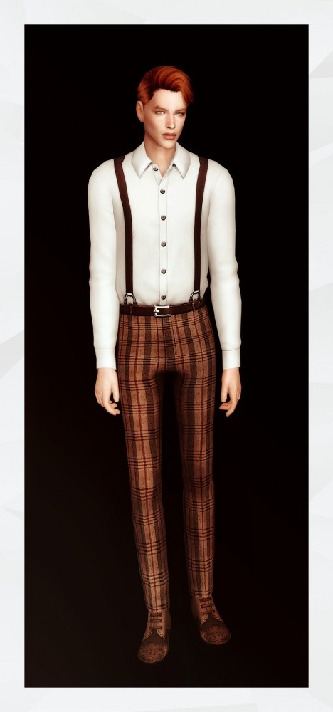 Sims 4 Suspenders Outfit at Gorilla
