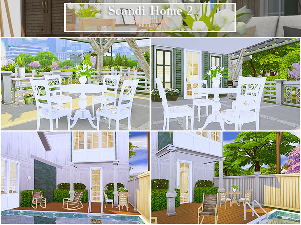 Sims 4 Scandi Home 2 by Pralinesims at TSR