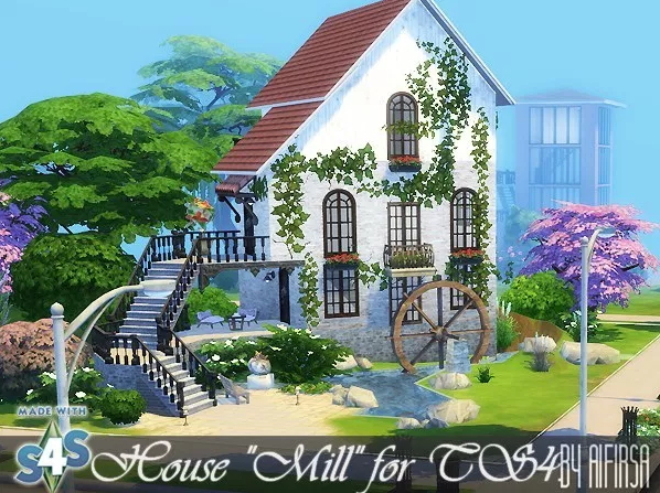 Sims 4 House Mill at Aifirsa