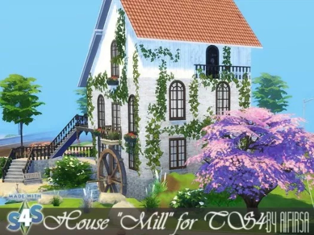 Sims 4 House Mill at Aifirsa
