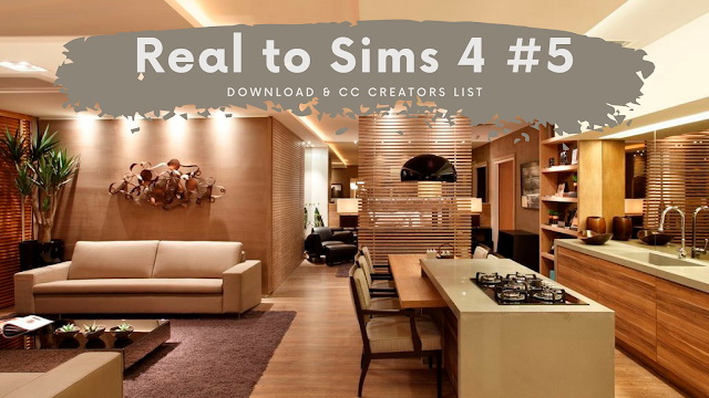 Sims 4 REAL TO SIMS 4 #5 at Dinha Gamer