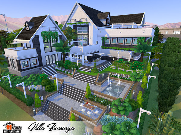 Sims 4 Villa Bunsinya by autaki at TSR