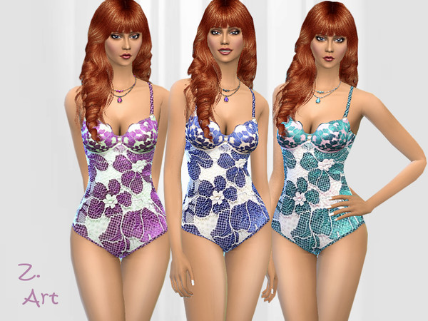 Sims 4 Bodyform 02 swimsuit by Zuckerschnute20 at TSR