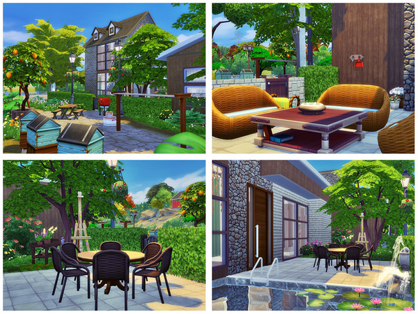Sims 4 Green valley house by Danuta720 at TSR