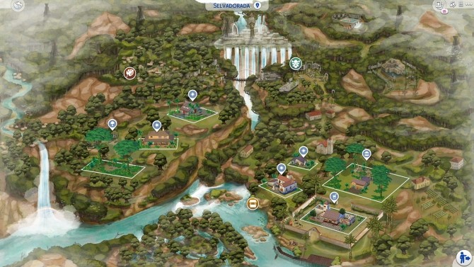 StrangerVille & Selvadorada Fanart Maps at DerShayan » Sims 4 Updates