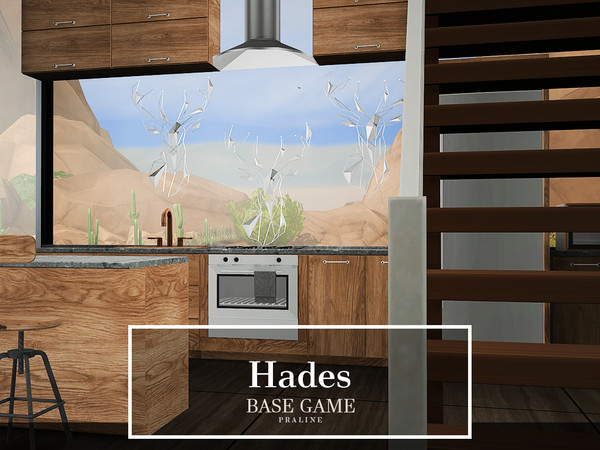 Sims 4 Hades house by Pralinesims at TSR