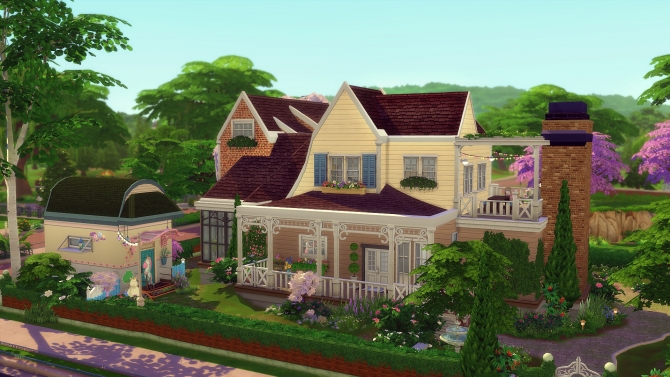 Ophélia house at Studio Sims Creation » Sims 4 Updates