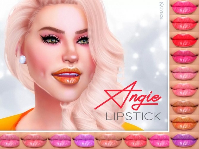 Sims 4 Angie Lipstick at Katverse