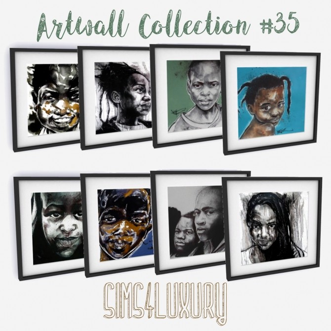 Sims 4 Artwall Collection #35 at Sims4 Luxury