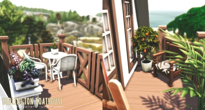 Sims 4 Bedlington Boathouse at Helga Tisha