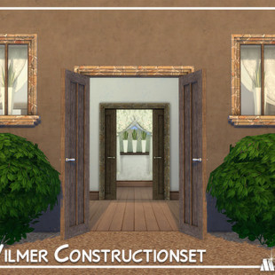 Cottage Logs by Ineliz at TSR » Sims 4 Updates