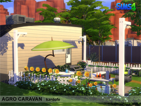 Sims 4 Agro Caravan by kardofe at TSR