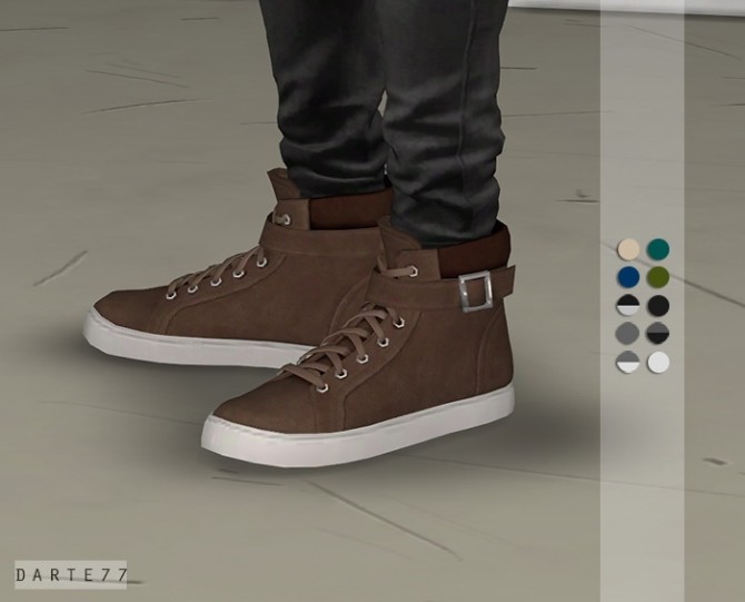 Sims 4 High Top Sneakers at Darte77
