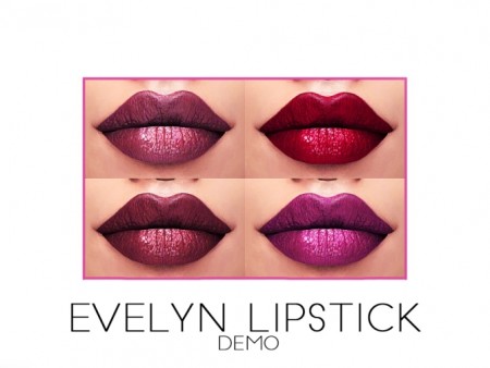 EVELYN LIPSTICK DEMO + P at FROST SIMS 4