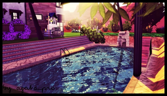 Strangeville family house at Agathea-k » Sims 4 Updates