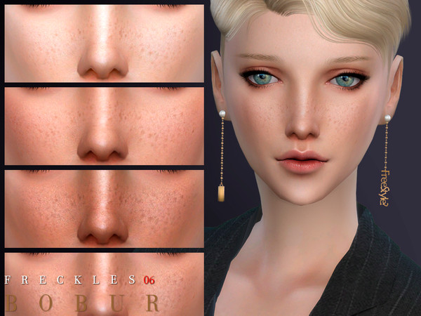 Sims 4 Freckles 06 by Bobur3 at TSR