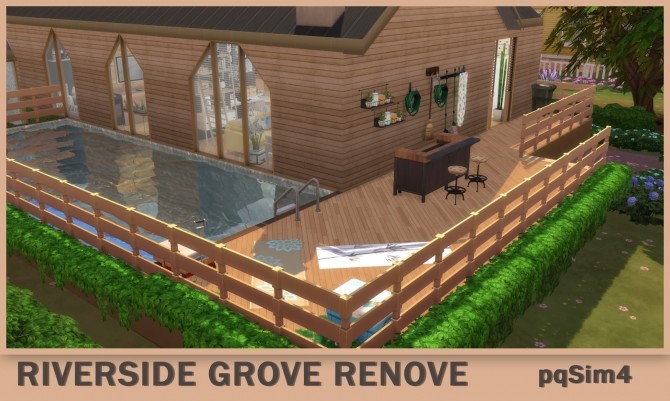 Sims 4 Riverside Grove Renove at pqSims4