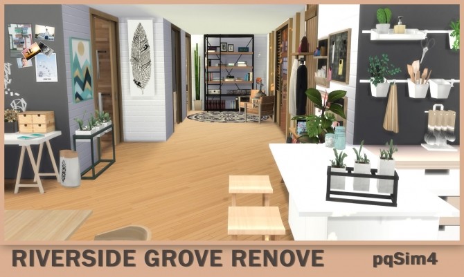 Sims 4 Riverside Grove Renove at pqSims4
