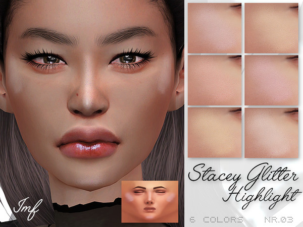 Sims 4 IMF Stacey Glitter Highlight N.03 by IzzieMcFire at TSR
