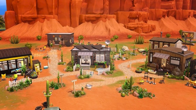Sims 4 Apocalyptic Park Trailer at Akai Sims – kaibellvert