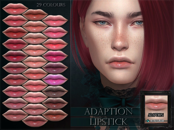 Sims 4 Adaption Lipstick by RemusSirion at TSR