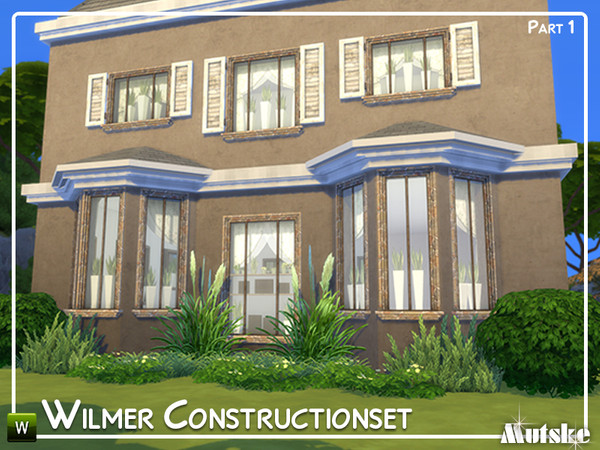 Sims 4 Wilmer Construction set Part 1 by mutske at TSR