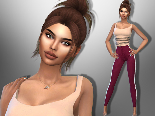 Sims 4 Juliana Garner by divaka45 at TSR