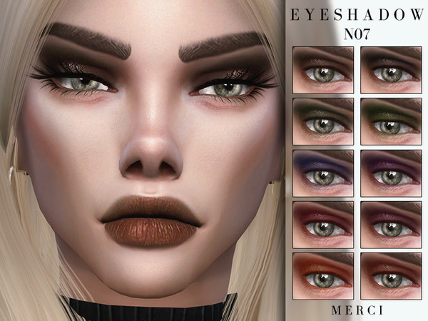 Sims 4 Eyeshadow N07 by Merci at TSR