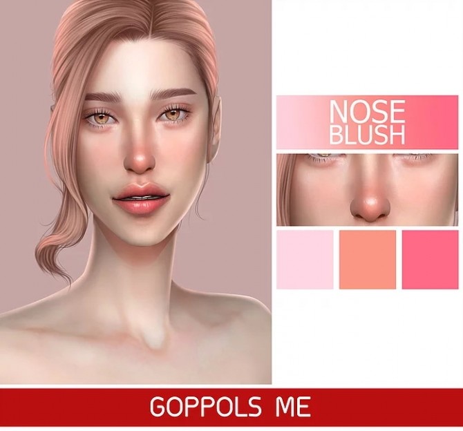 Sims 4 GPME Nose Blush at GOPPOLS Me