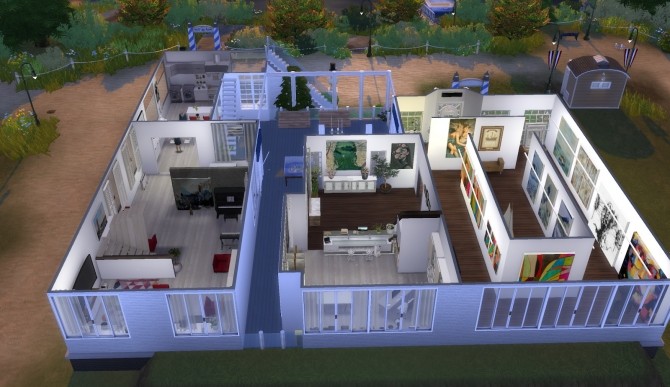 Sims 4 Renovated Lighthouse Museum at Guijobo
