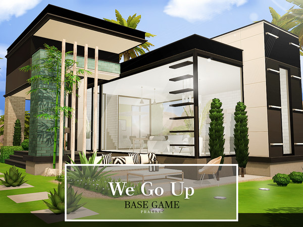 Sims 4 We Go Up house by Pralinesims at TSR