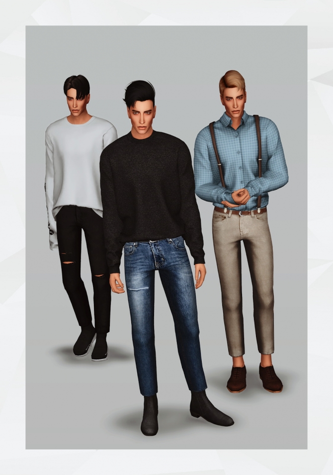 Pants 16 (Merge Package Update) at Gorilla » Sims 4 Updates