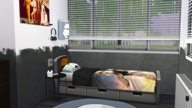 Sims 4 STAR WARS BEDROOM at MODELSIMS4