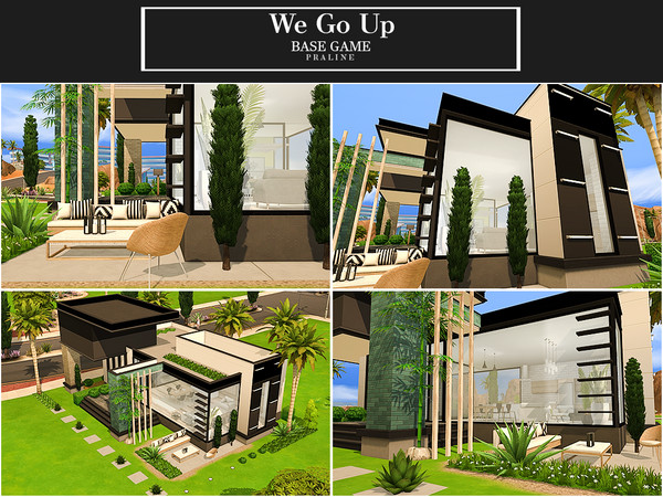Sims 4 We Go Up house by Pralinesims at TSR