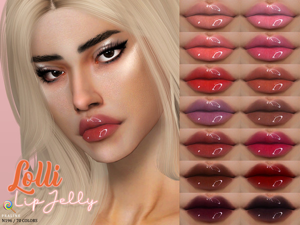 Sims 4 Lolli Lip Jelly N196 by Pralinesims at TSR