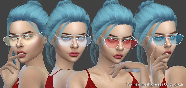 Sims 4 Glasses 06 at All by Glaza