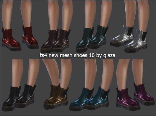 Sims 4 Shoes 10 at All by Glaza