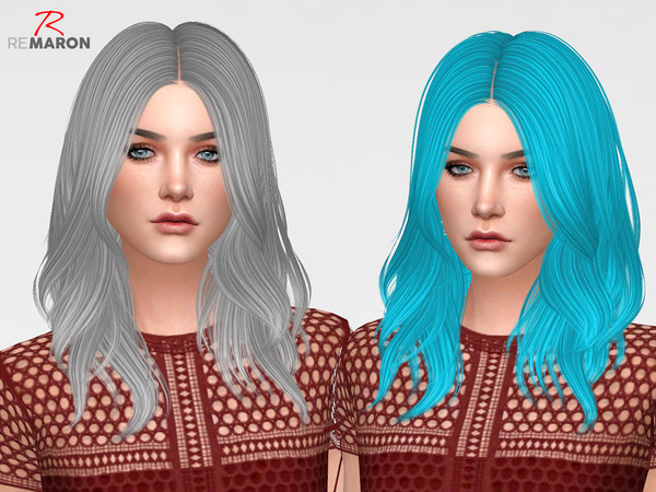 Sims 4 Turn It Up Hair Retexture by remaron at TSR