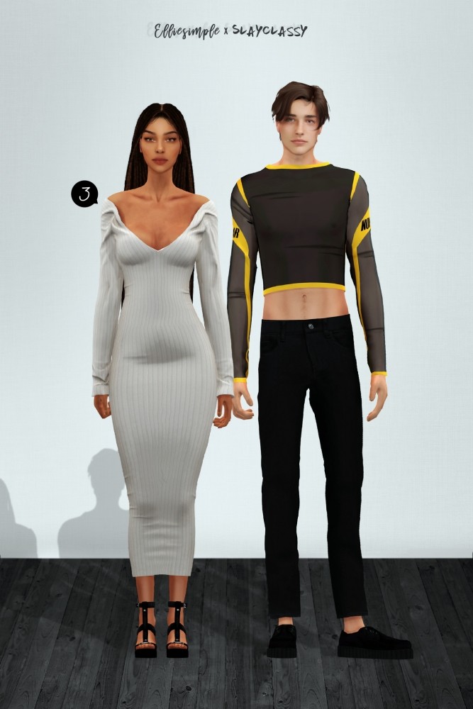 Sims 4 Elliesimple x Slay Classy March Collection at Elliesimple