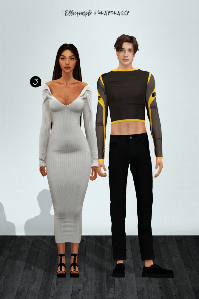 Elliesimple X Slay Classy March Collection At Elliesimple Sims 4 Updates