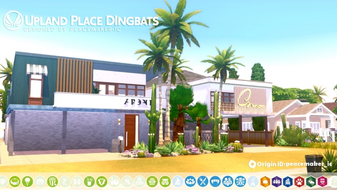 Upland Place Dingbats - L.A. Inspired Home for Del Sol Valley at ...