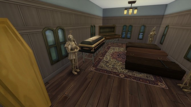 Sims 4 Forgotten Hollow renew #7 funeral parlor by iSandor at Mod The Sims