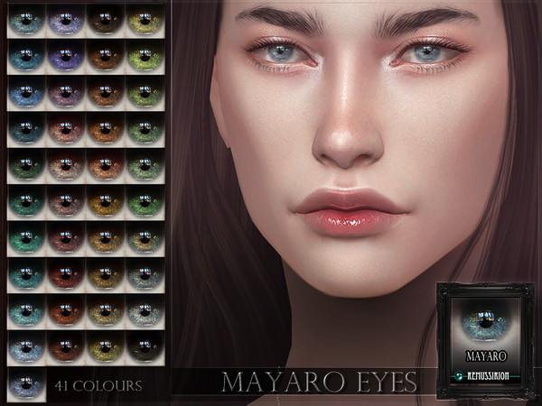 Sims 4 Mayaro Eyes by RemusSirion at TSR
