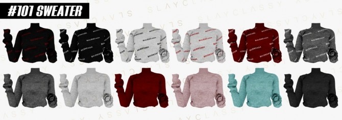 Sims 4 SLAYCLASSY x ELLIESIMPLE collection at Slay Classy