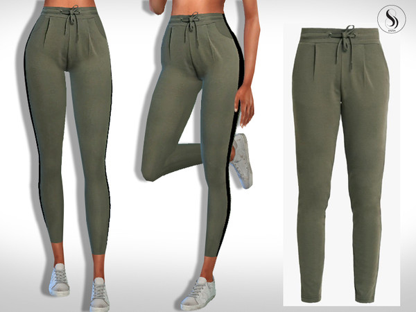 Sims 4 Kate Trouser Pants by Saliwa at TSR