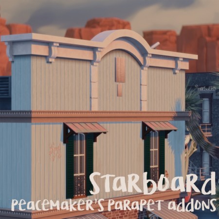 STARBOARD PEACEMAKER’S PARAPET ADDONS recolors at Picture Amoebae
