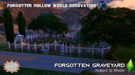 Forgotten Hollow renew #6 graveyard by iSandor at Mod The Sims