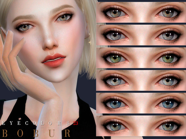 Sims 4 Eyecolors 23 by Bobur3 at TSR